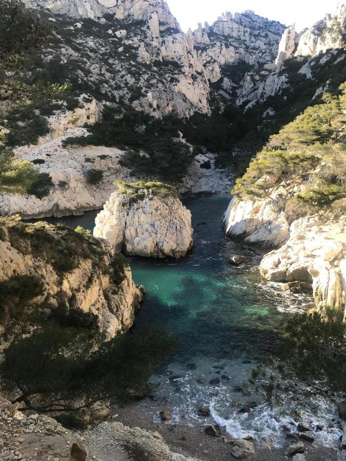 Le Sept Charmant Studio Aux Portes Des Calanques Cassis Buitenkant foto