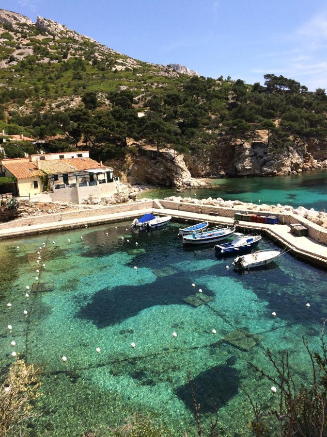Le Sept Charmant Studio Aux Portes Des Calanques Cassis Buitenkant foto