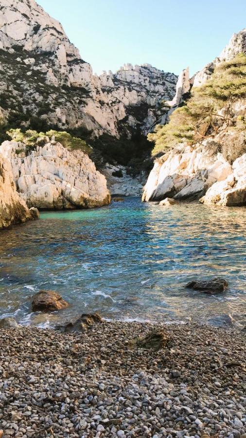 Le Sept Charmant Studio Aux Portes Des Calanques Cassis Buitenkant foto