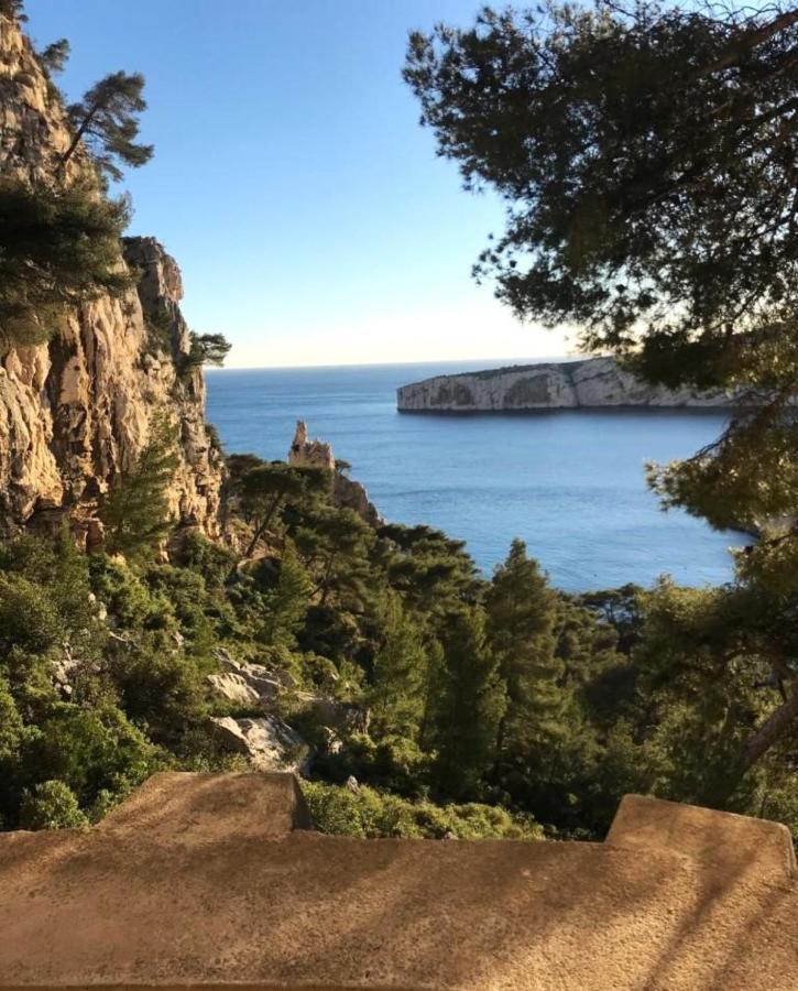 Le Sept Charmant Studio Aux Portes Des Calanques Cassis Buitenkant foto