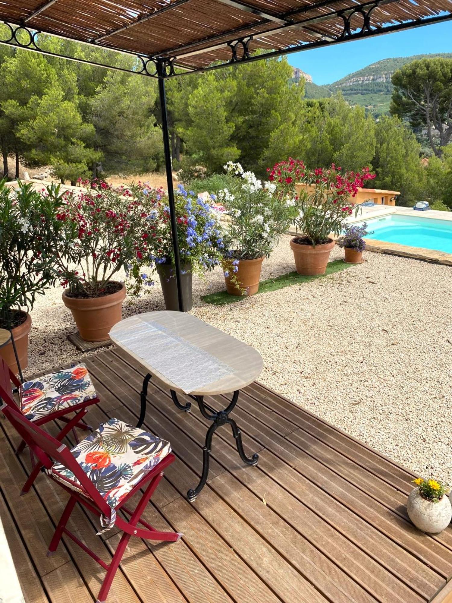 Le Sept Charmant Studio Aux Portes Des Calanques Cassis Buitenkant foto